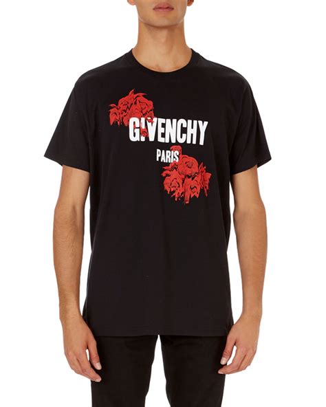 givenchy tees|Givenchy graphic tee.